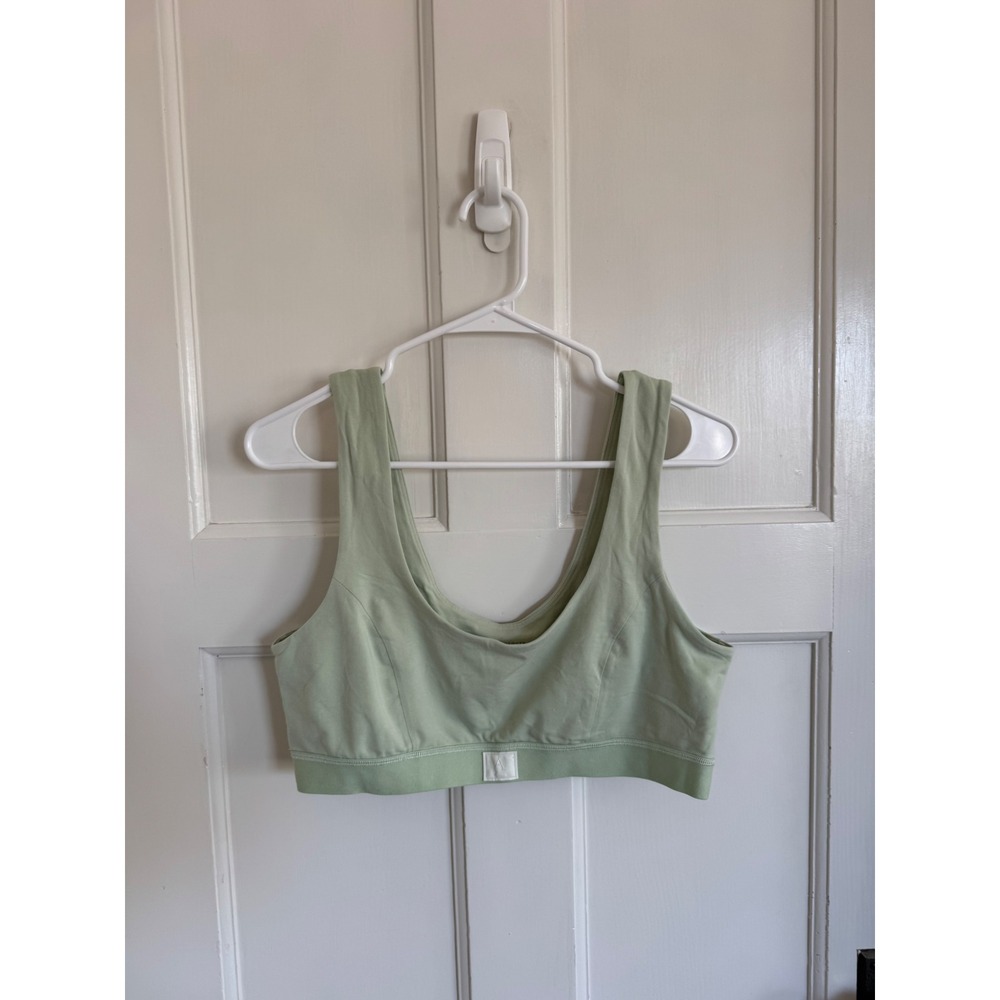 Anthropologie active mint green sports bra size xl